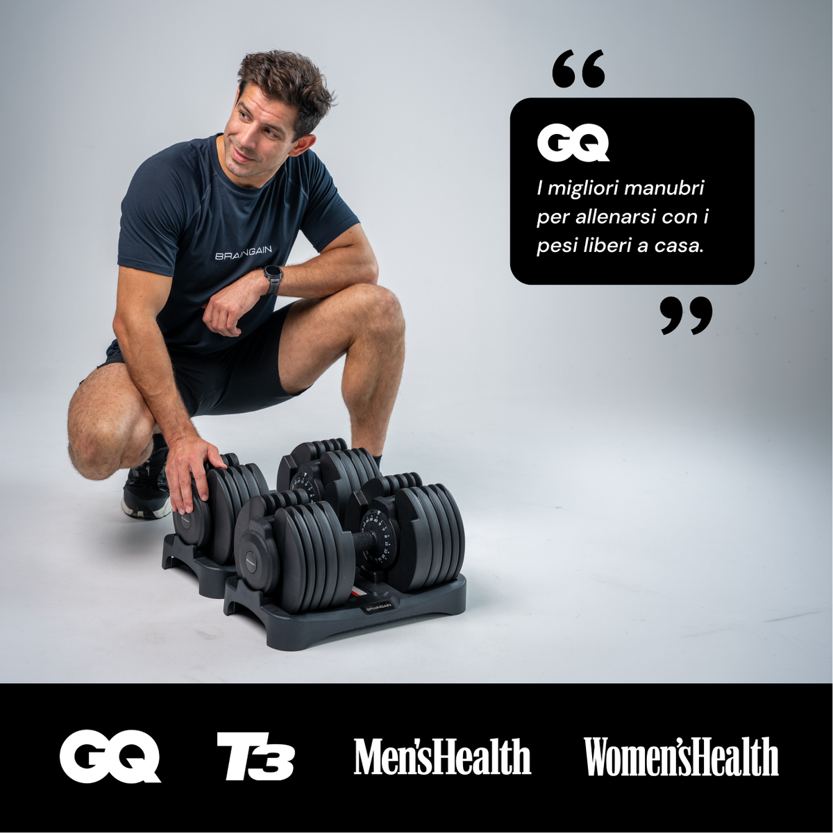 BrainGain SmartBells Evo 40 kg Adjustable Dumbbells - view 8