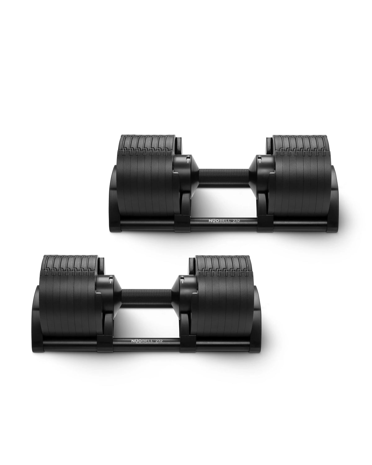 NÜOBELL 232 Adjustable Dumbbells - Black