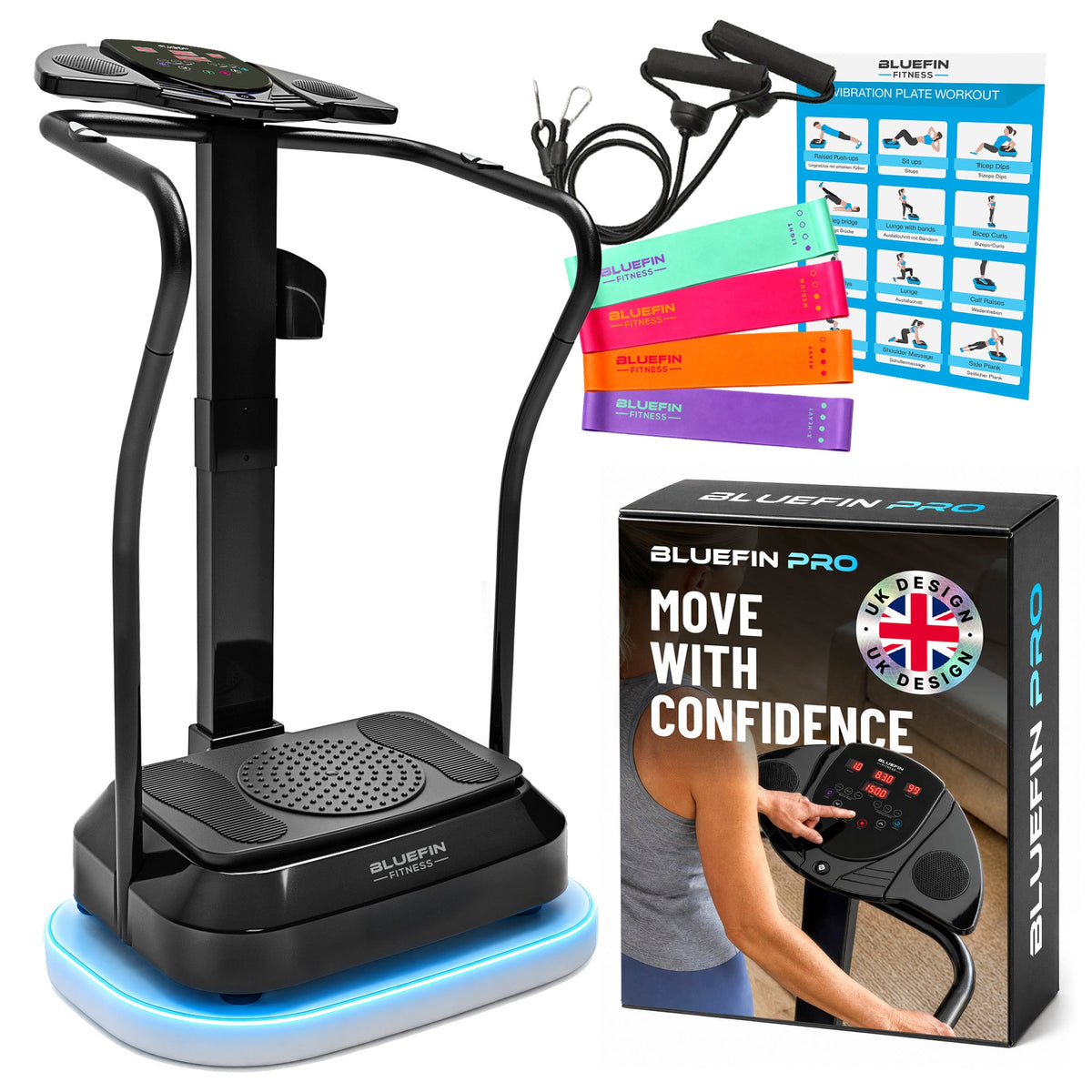 Bluefin Premium Pro Vibration Plate