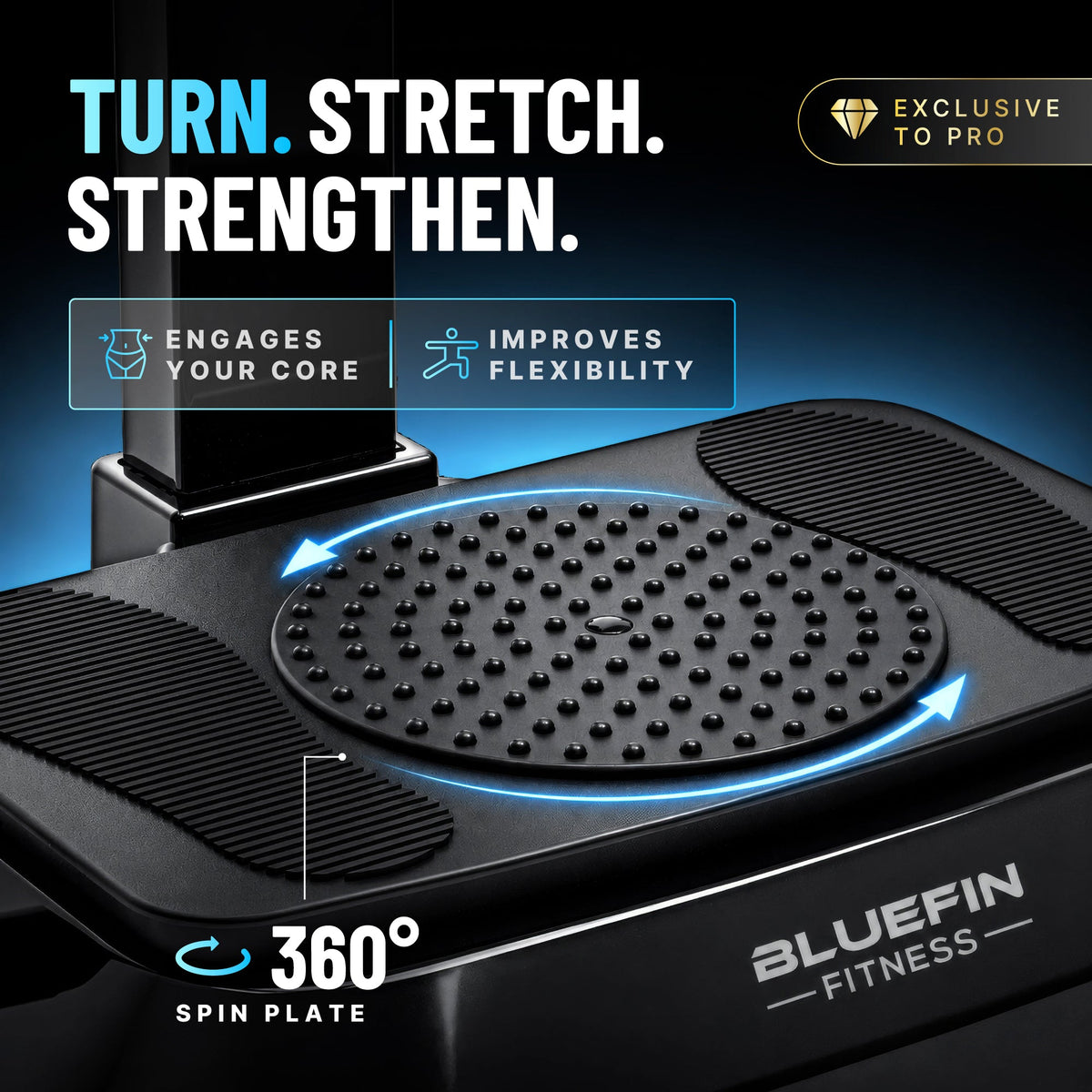 Bluefin Premium Pro Vibration Plate - view 6