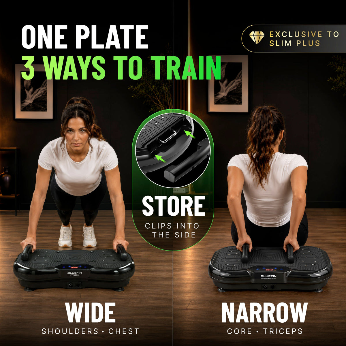 Bluefin Ultra Slim Plus Vibration Plate - view 2