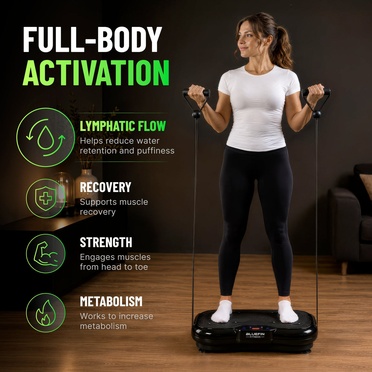 Bluefin Ultra Slim Plus Vibration Plate - view 5