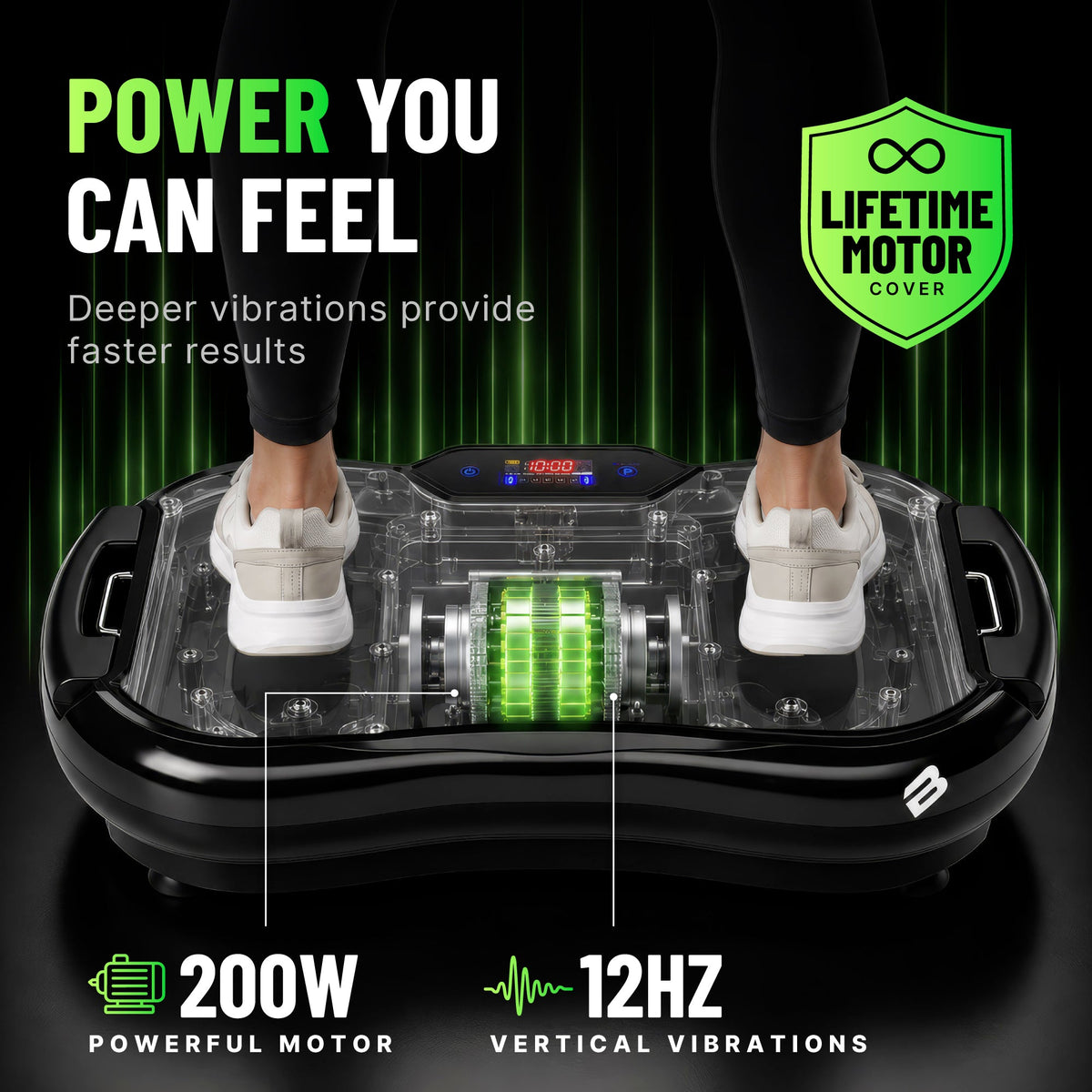 Bluefin Ultra Slim Plus Vibration Plate - view 6