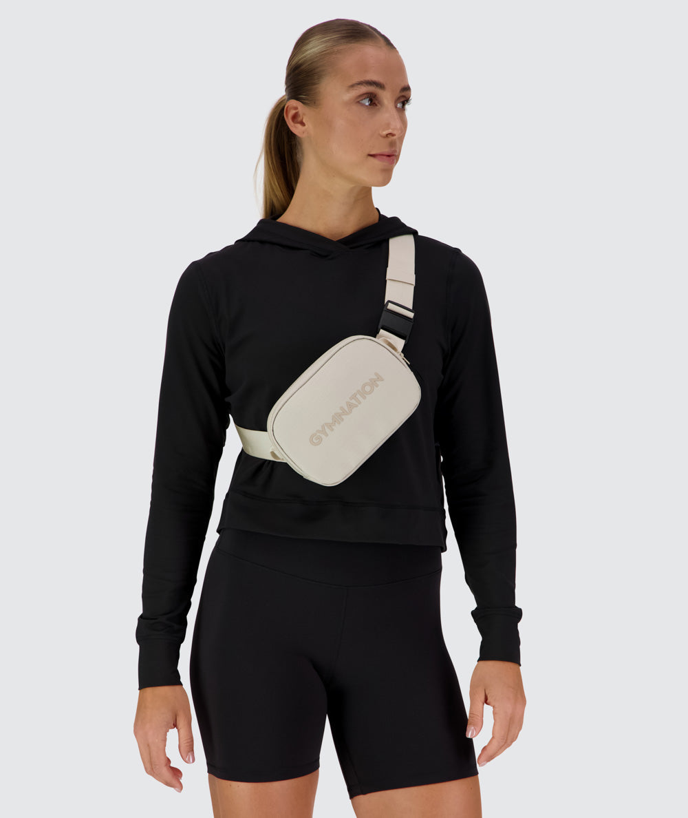 ComfyKnit Crop Hoodie