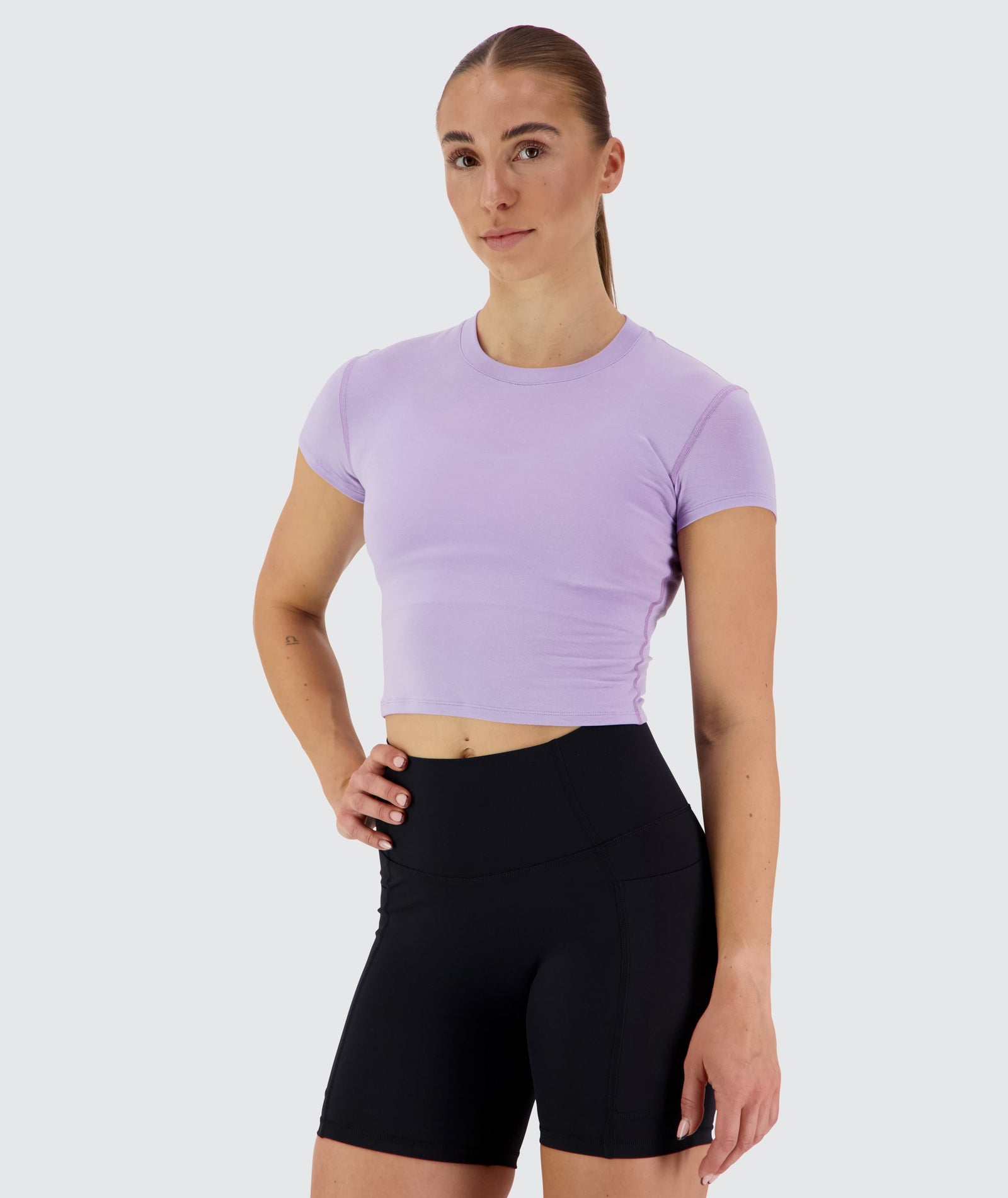 Cropped Short Sleeve