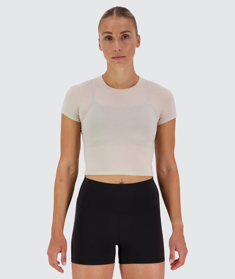 Cropped Short Sleeve