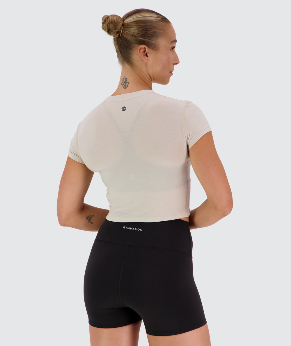 Cropped Short Sleeve