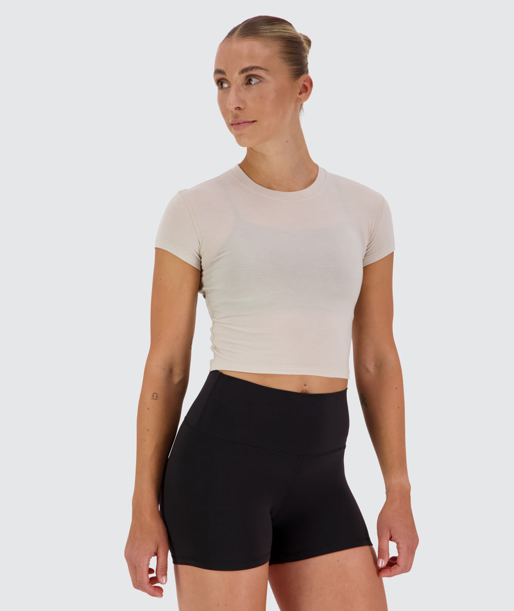 Cropped Short Sleeve