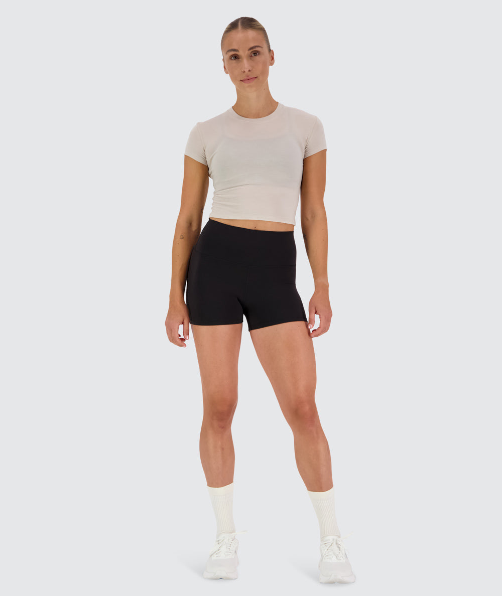 Cropped Short Sleeve
