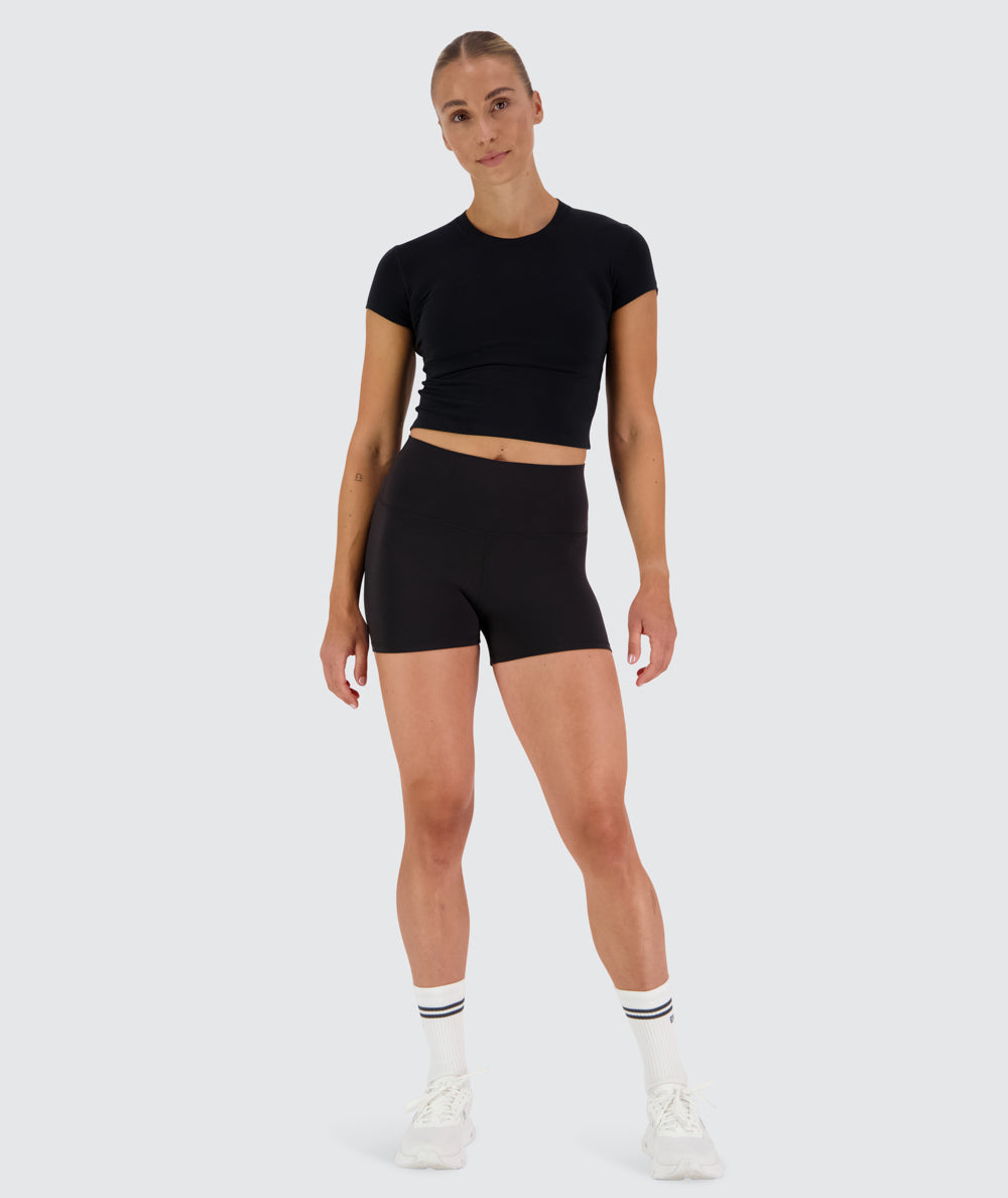 Cropped Short Sleeve