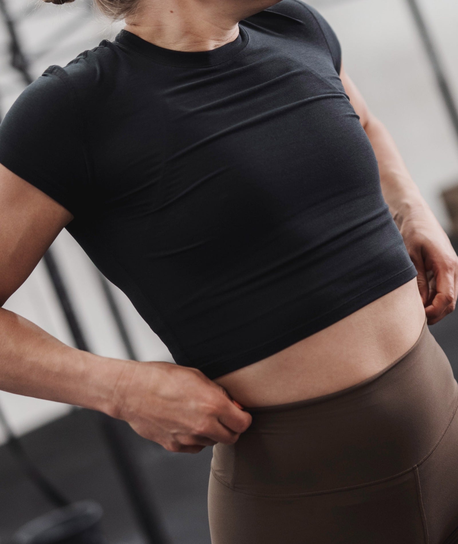 Cropped Short Sleeve