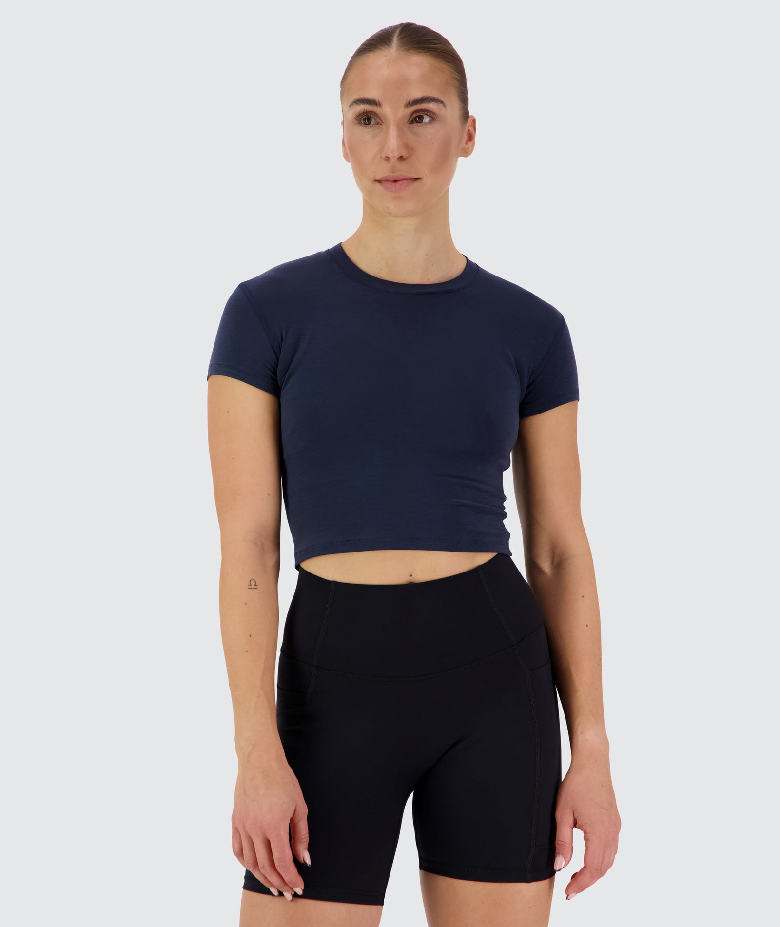 Cropped Short Sleeve