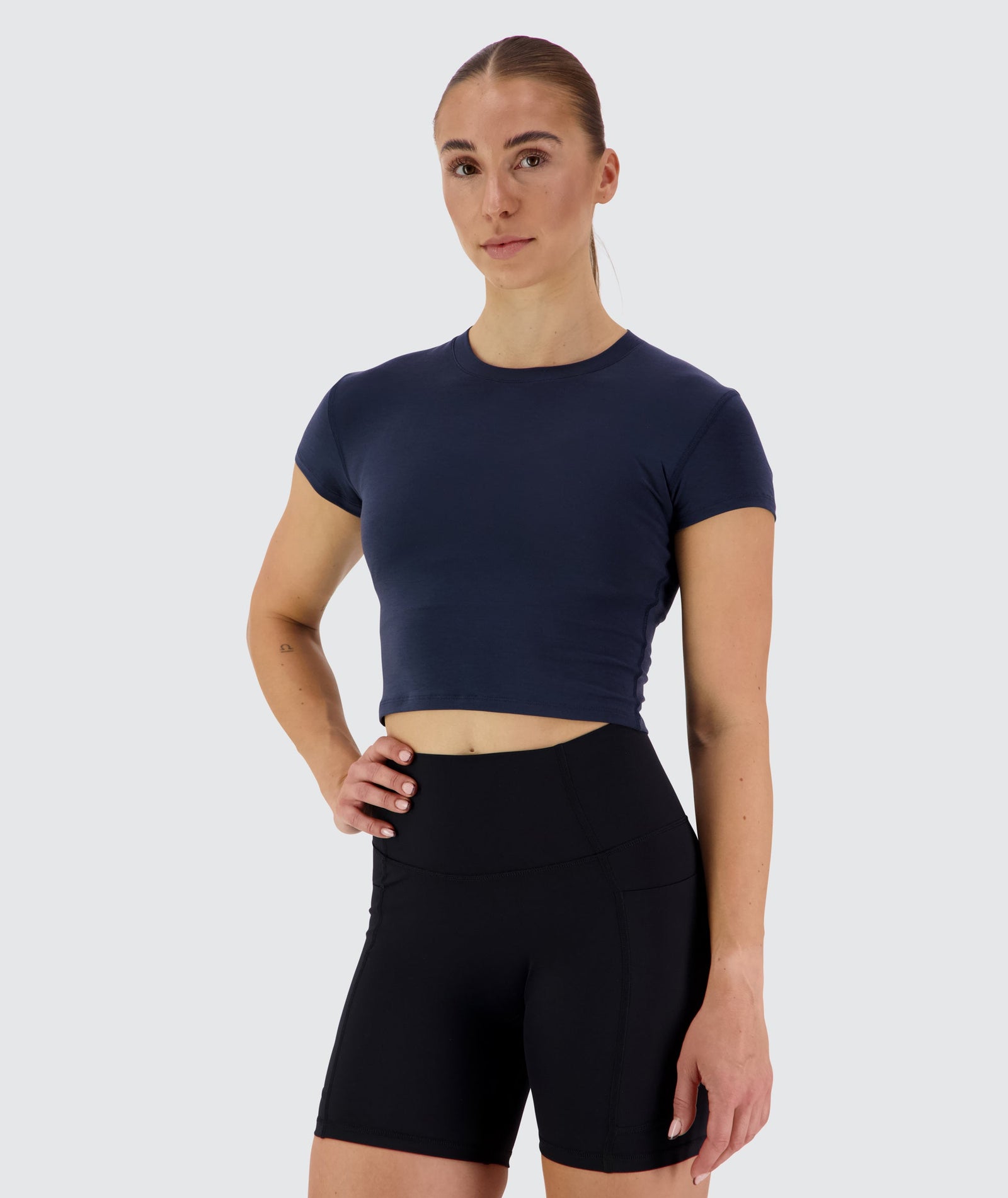 Cropped Short Sleeve