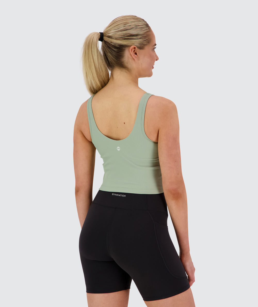 Ribbed Bra Top