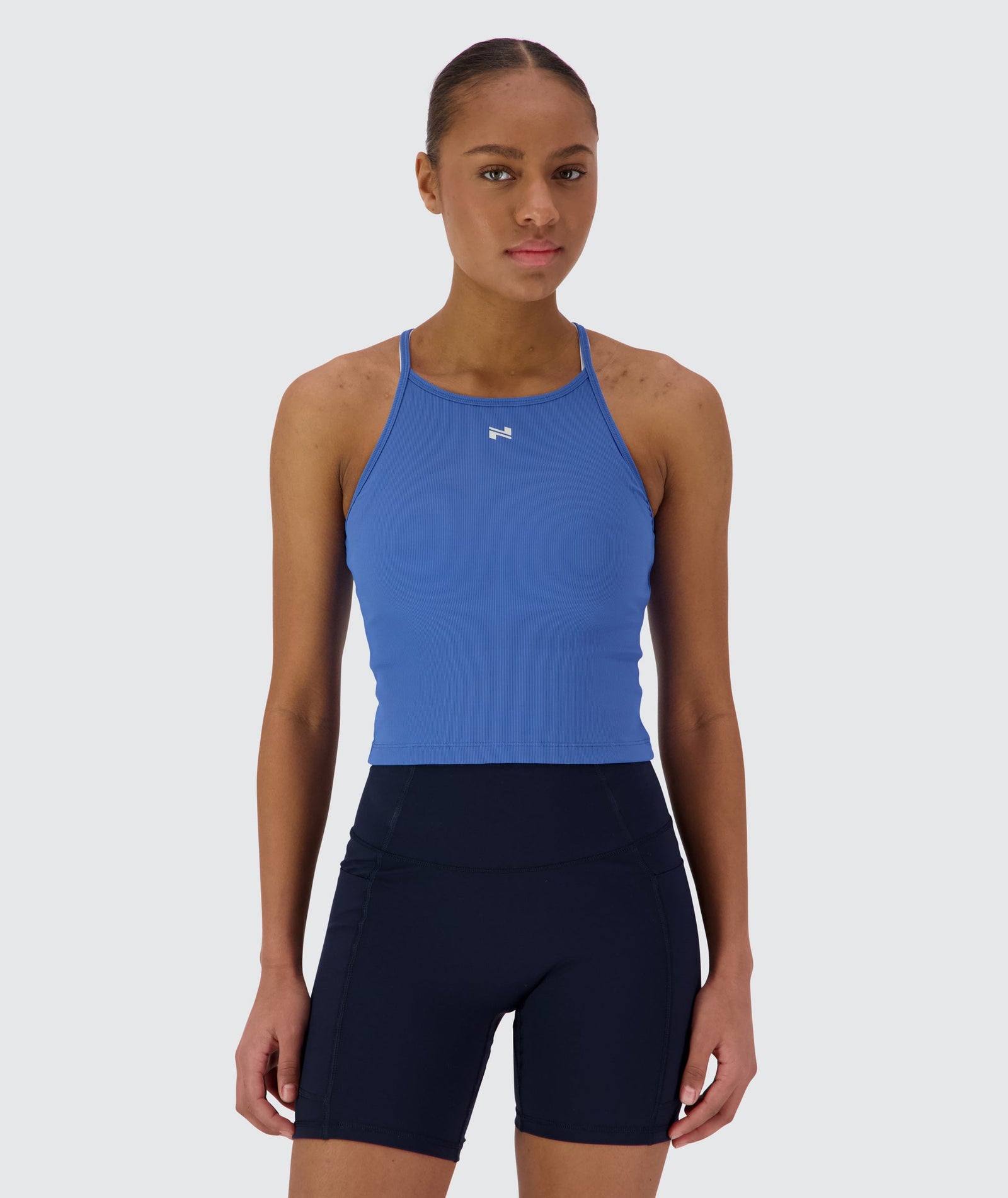 Strappy Ribbed Crop Top