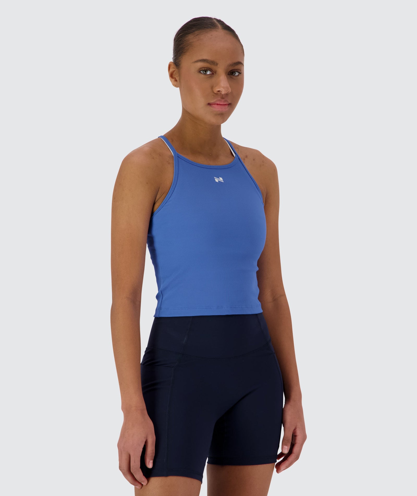 Strappy Ribbed Crop Top