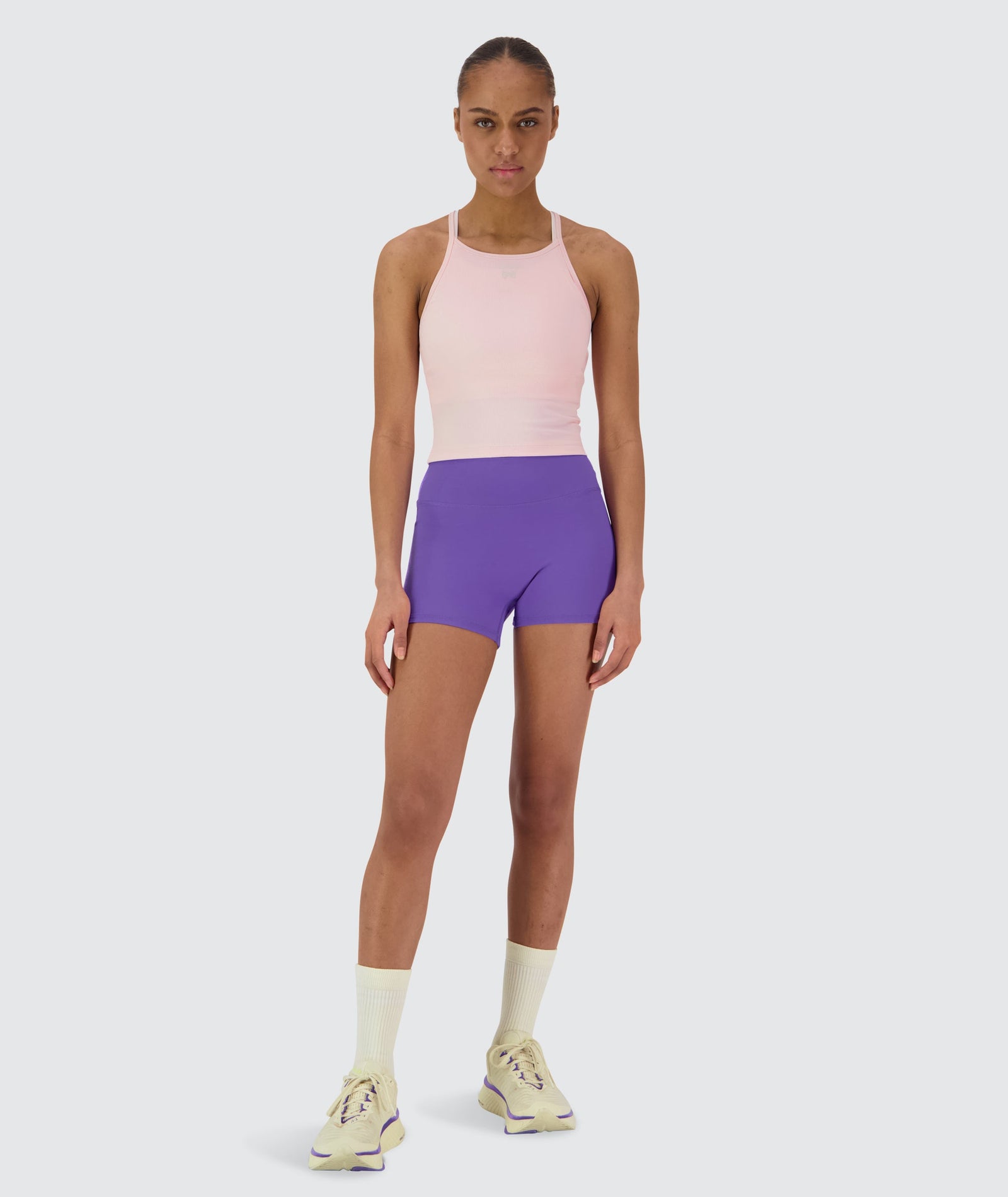 Strappy Ribbed Crop Top