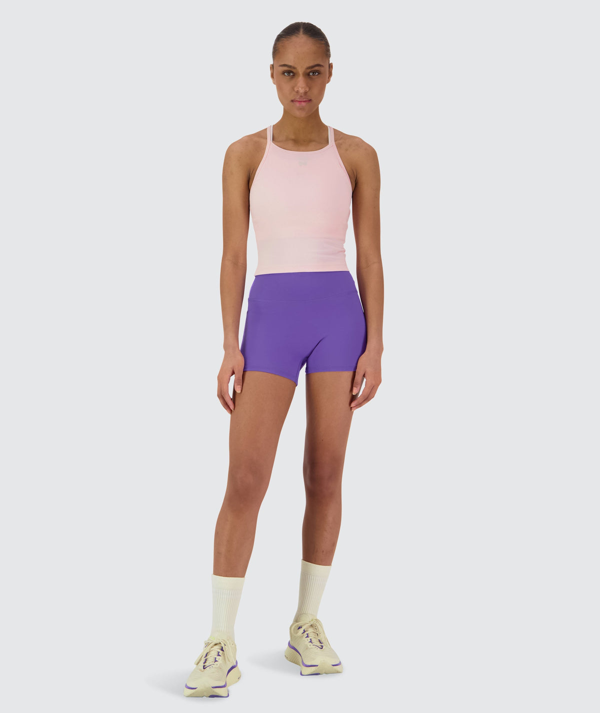 Strappy Ribbed Crop Top