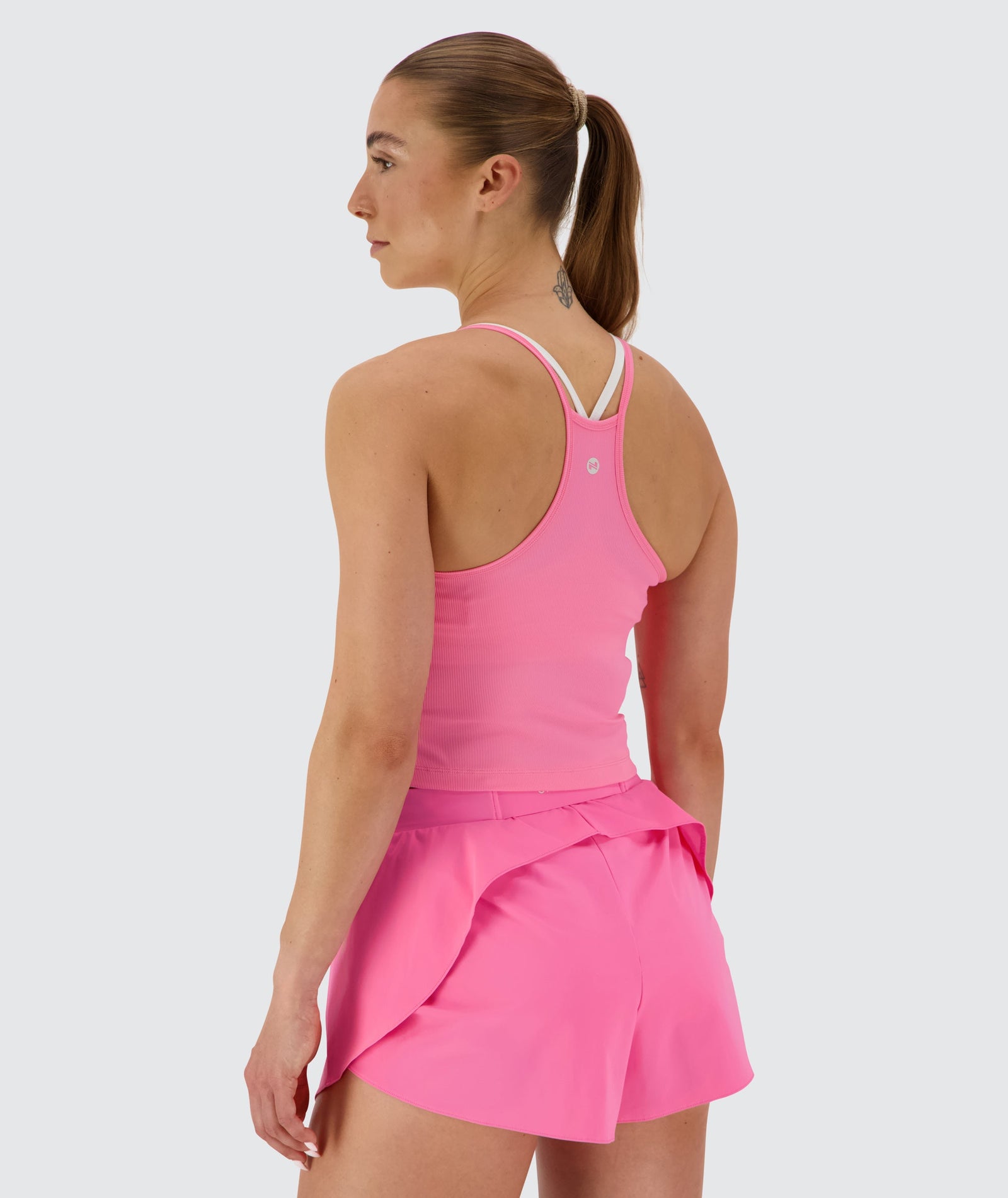 Strappy Ribbed Crop Top
