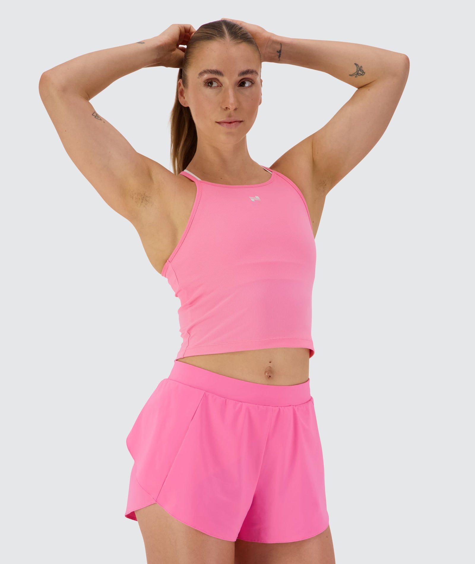 Strappy Ribbed Crop Top