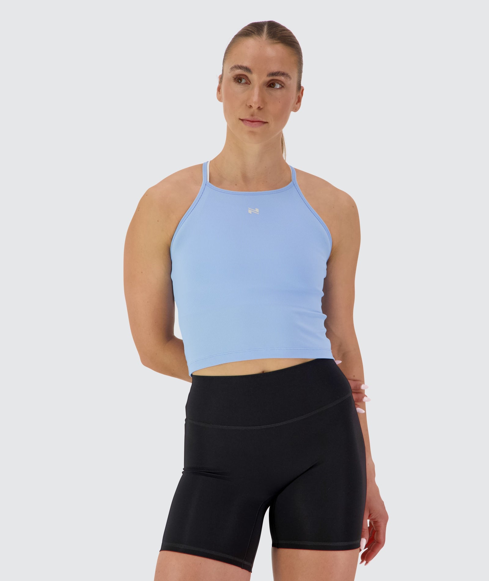 Strappy Ribbed Crop Top