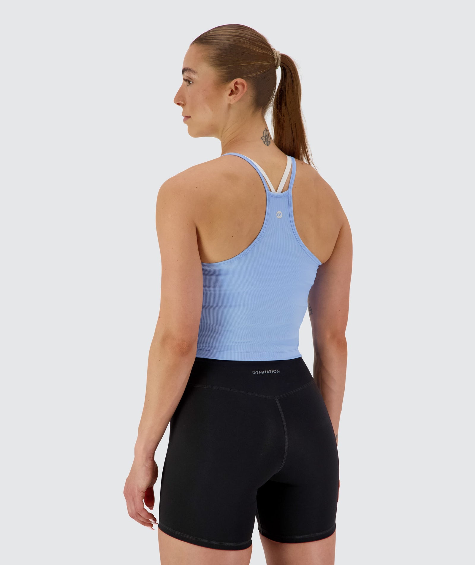 Strappy Ribbed Crop Top
