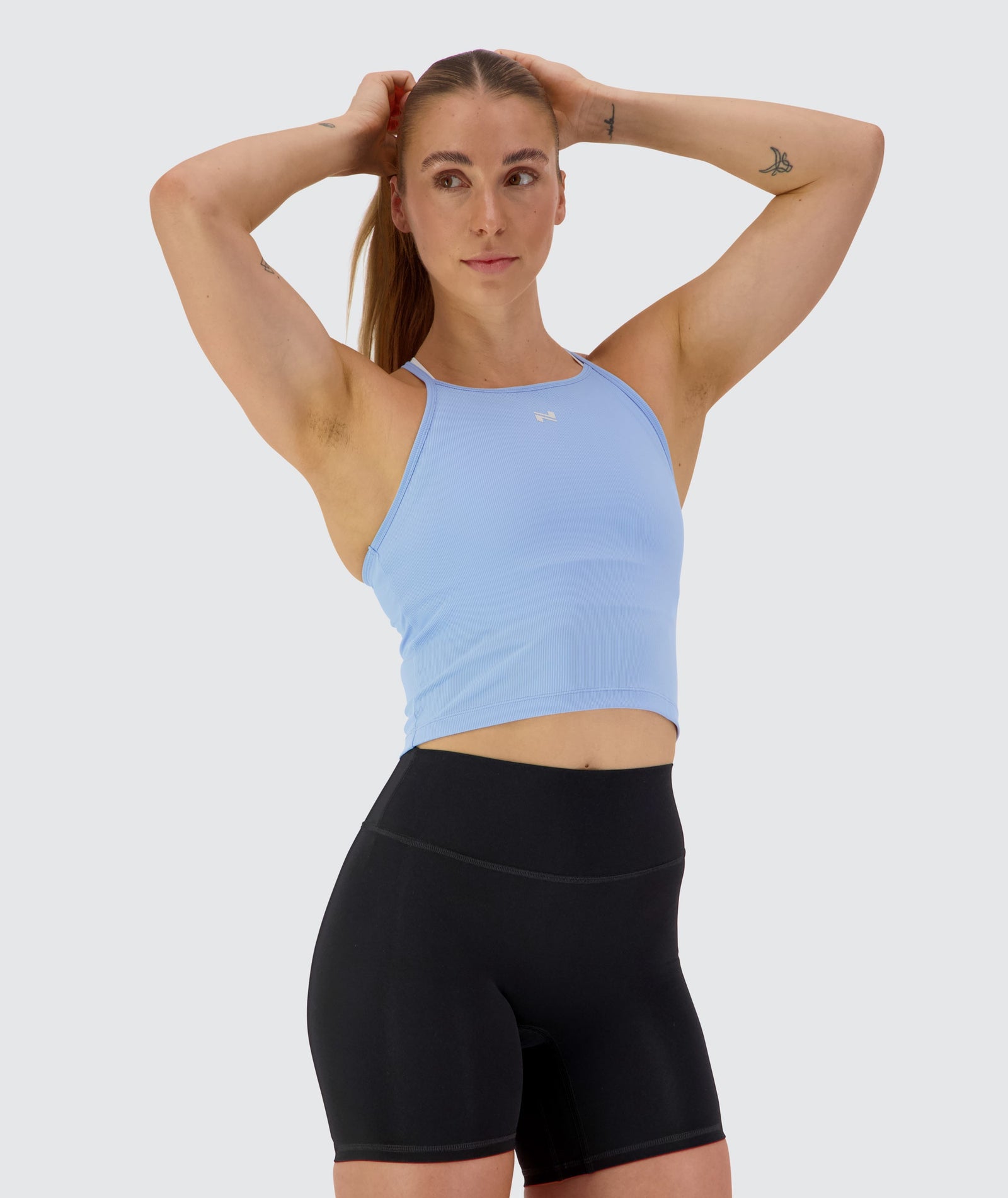 Strappy Ribbed Crop Top