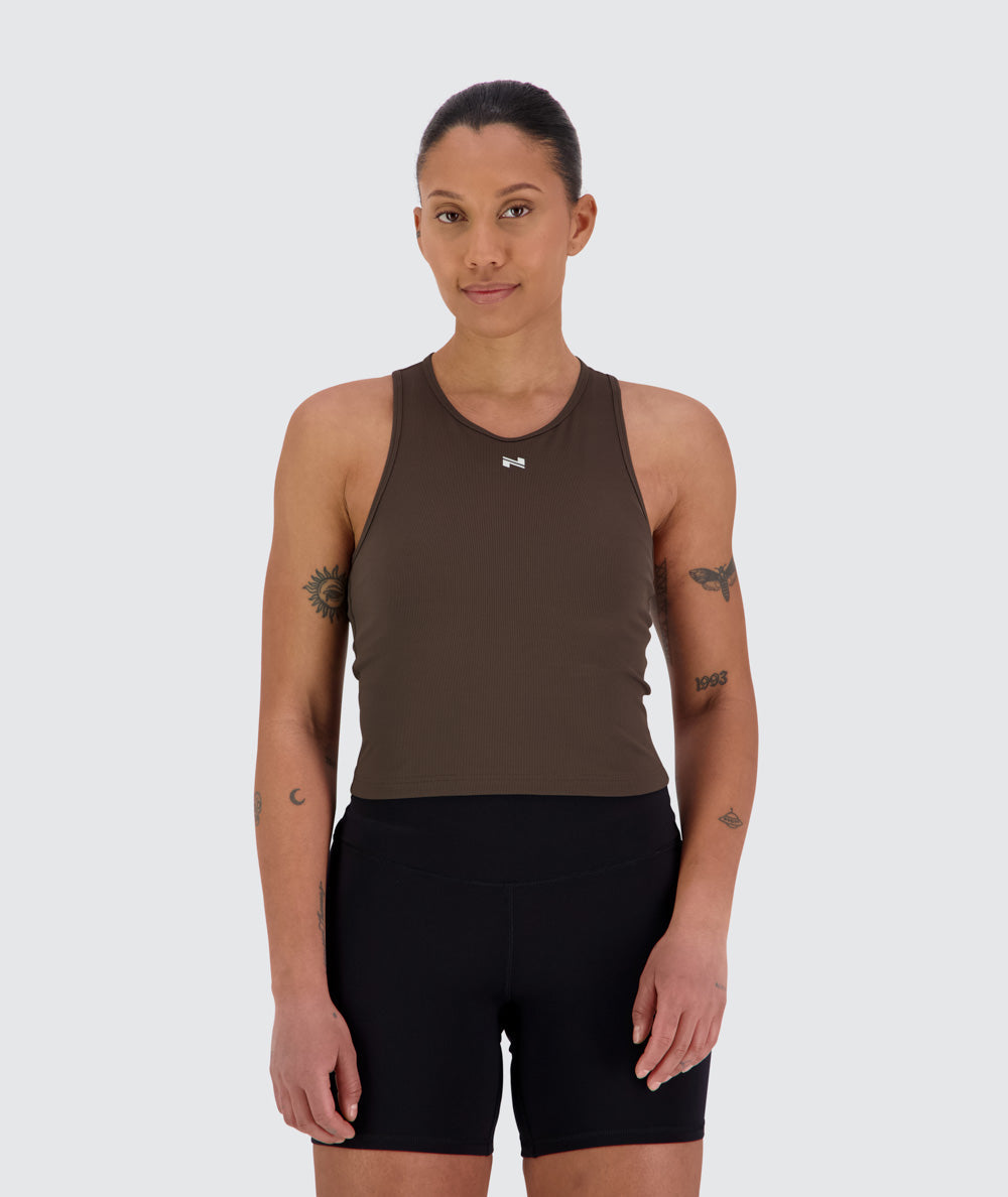 Women's Ribbed Crop Top