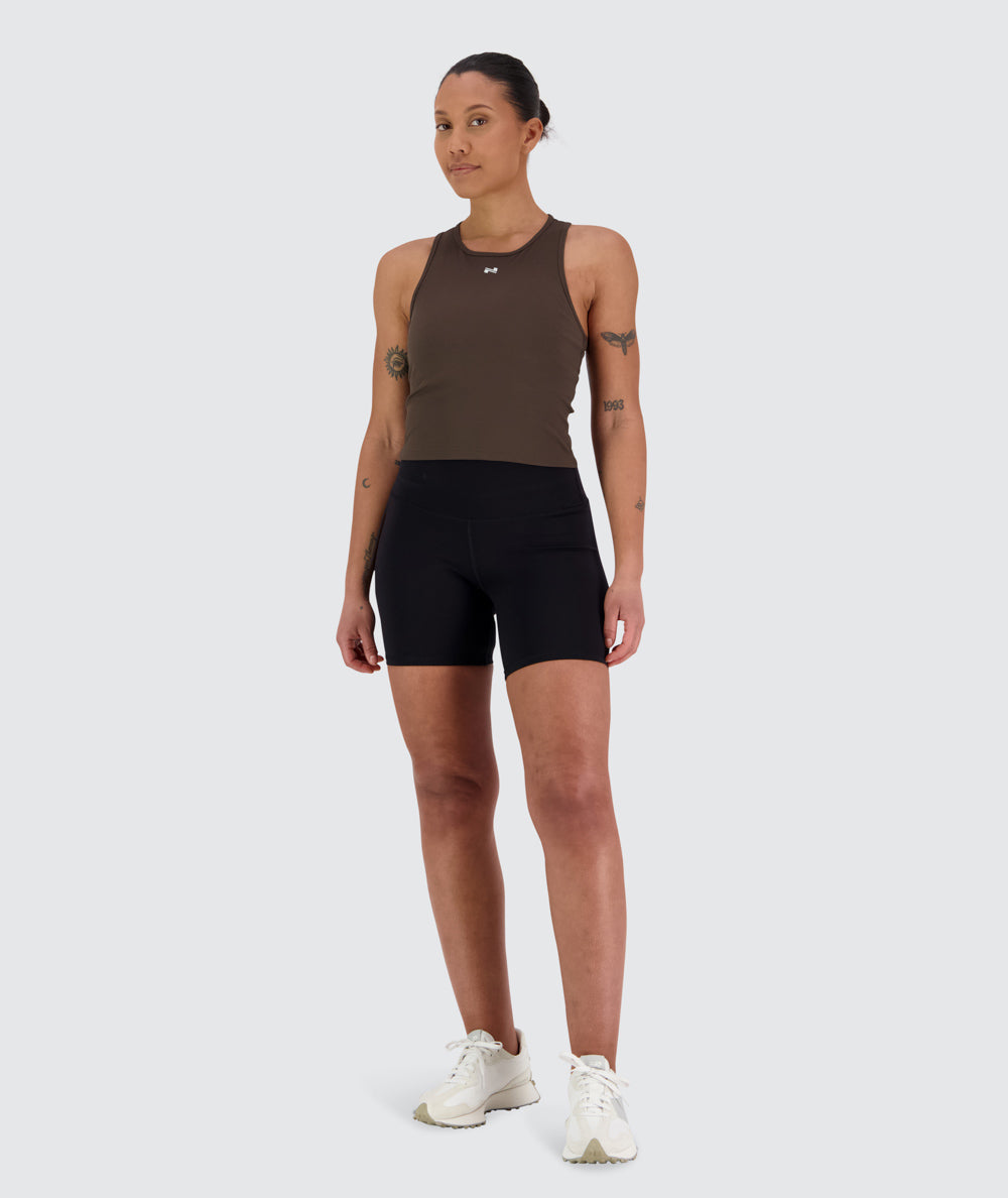 Women's Ribbed Crop Top