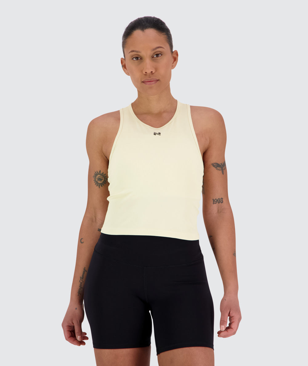 Women's Ribbed Crop Top